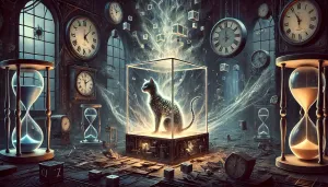 I.am.not.making.this.upš„: Uncertain times and the curse of Schrƶdingerās cat