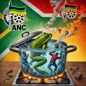 I.am.not.making.this.up💥: Is the ANC the frog in the boiling water? Or are we?